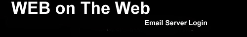 WEB on The Web Webmail Logo